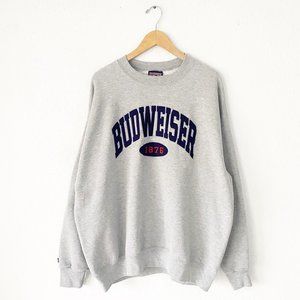 Vintage Budweiser Crewneck Sweatshirt WVH